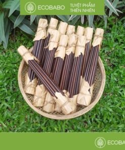Đũa Sóng Lá Buông/ Lá Kè - Độ bền cao không nấm mốc - Ecobabo